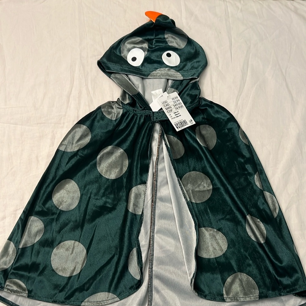 H&M DINOSAUR COSTUME CAPE SIZE 18-4T